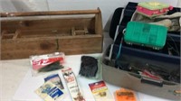 Tackle Box w Supplies & Tool Tray K12C
