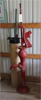 Cast Iron Water pump, Garden stakes
