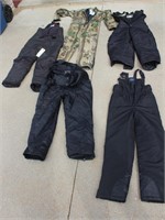 Arctic Cat snow gear, and others, youth sizes