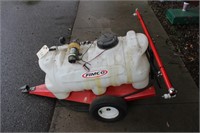 Fimco ATV trailer sprayer with electric pump