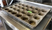 24 Section Muffin Baking Tray