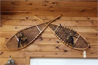 Cabela's Snowshoes, Fish and Paddle decor