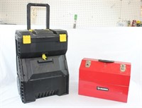 Husky Tri-Fold tool chest, Stanley tool cart