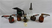 Vintage Sprayers and Oil Cans
