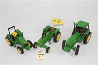 John Deere toy tractors