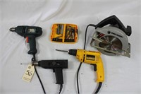 Electric Drills, Circular Saw, Drill Bits