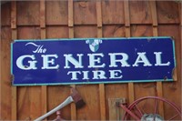 General Tire metal sign