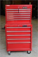 Husky stacking tool boxes and contents