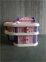 Adorable Pink and Purple Toy Baby Station