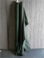 Two Bolts of Green Upholstery Fabric