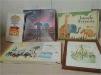 Dune puzzle, games, framed artwork Matchbox toys