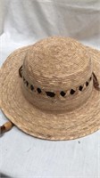 Straw hat made in Mexico