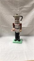 11” need another cup wooden statue