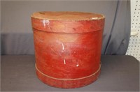 Vintage wooden box for grinding wheel