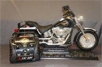 Harley Davidson Fat Boy Remote Control Motorcycle