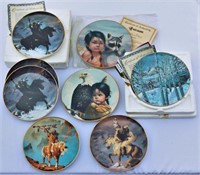 7 Assorted Collector Plates of Native Americans