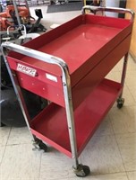 Mobile Red Tool Cart