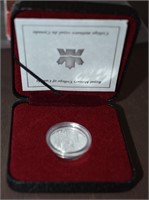 2001 125th Anniversary Military College Silver Coi