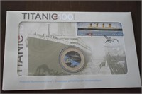 2012 Philatelic Numastic Cover Titanic 100 yrs