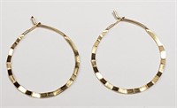 $300 10 KT Gold Earrings