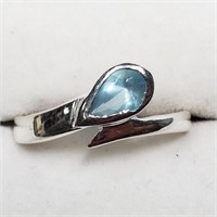 $100 Silver Gemstone Ring (Size 6) (app 2g)