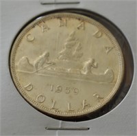 RCM 1959 Voyaguer Silver Dollar $1
