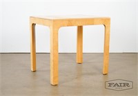 Burled Ash End Table