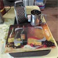 Cutting Boards, Sifter & Grater