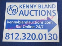 A nice Online only Thursday auction is planned...