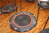 28" EXERCISE TRAMPOLINE WITH SUPPORT BAR