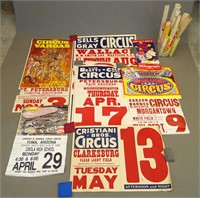Collection Of Circus Posters