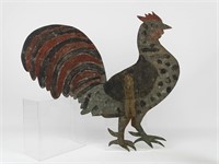 Sheet Iron Rooster Sign