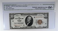 1929 $10 FEDERAL RESERVE BANK NOTE CHICAGO