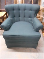 Hunter Green Lounge arm chair