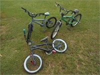 Lot of 3 Small Bikes Rough Condition