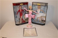 3 Barbie dolls as Marilyn Monroe released in 1997,