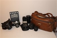Pentax camera , Sigma macro lens, Pentax -  M 50mm