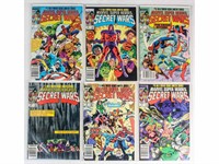 Marvel Super Heroes Secret Wars Comic Books #1-6