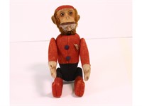 Schuco Felt Monkey Vintage Toy