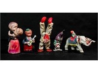 Clown Dancing Vintage Wind-up Toys