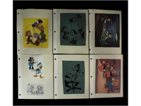 Disney Foil Lithographs and Prints of Sketches