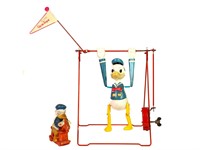 Donald Duck Swing Wind-up Toy and Figurine
