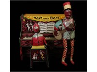 Ham and Sam "The Minstrel Team" Wind-up Toy