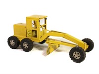 Tonka Toys State Highway Yellow Road Grader Tin