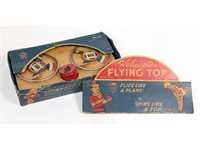 Vintage Helicopter Flying Top Automatic Toy Co.