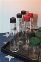 Empty Spice jars & Sauce Bottles