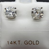 $12200 14K Diamond(G-H,I2-I3,1.45ct) Earrings