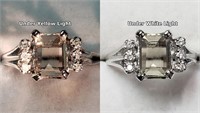 Valued $6200 14K  Sul(2ct)  Diamond Ring