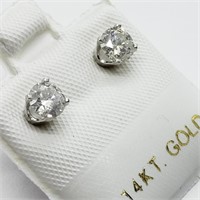 $3100 14K Diamond(F-G,I3,0.65ct) 0.7 Earrings