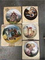 Wizard of Oz and  sound of music Collector plates